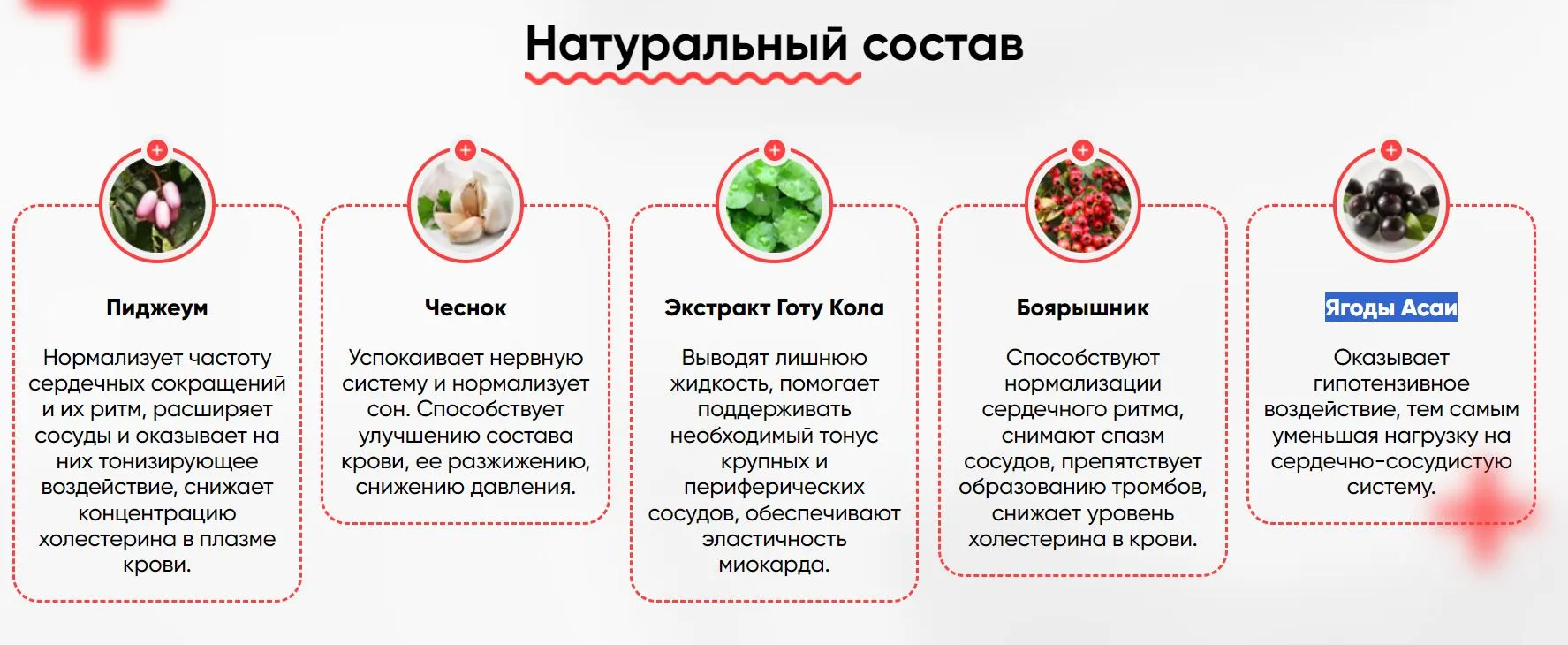 Состав средства Тензактив